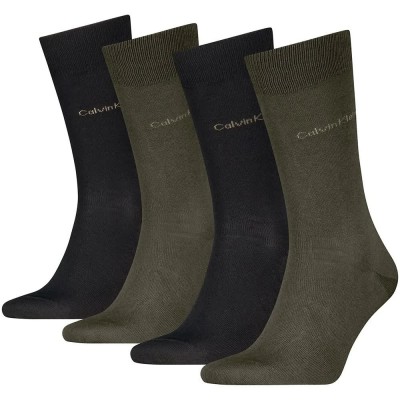 чорапи,мъжки,чорапи,дамски,чорапи,calvin,klein,701241259,socks,4,pairs,multicolor,(olive,green)