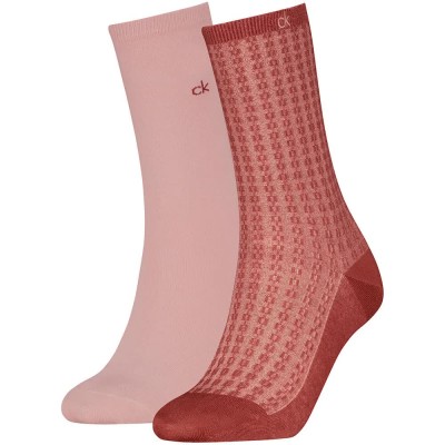 чорапи,мъжки,чорапи,дамски,чорапи,calvin,klein,701241458,socks,2,pairs,red,pink,(rust,red)