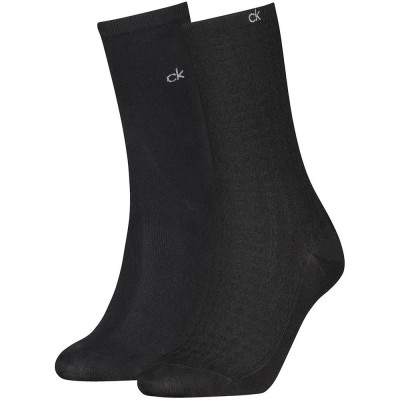 чорапи,мъжки,чорапи,дамски,чорапи,calvin,klein,701241458,socks,2,pairs,black,(black)