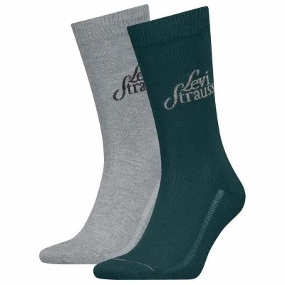 чорапи,мъжки,чорапи,дамски,чорапи,levi´s,®,701241856,socks,2,pairs,green,grey,(green,grey,melange)