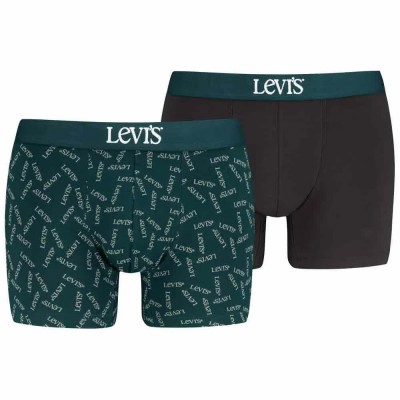 боксерки,мъжко,бельо,levi´s,®,701241915,brief,boxers,2,units,green,black,(green,black)