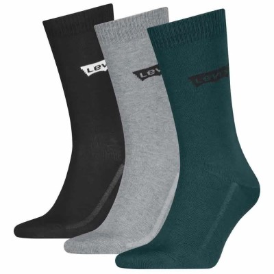 чорапи,мъжки,чорапи,дамски,чорапи,levi´s,®,batwing,logo,recycled,socks,3,pairs,multicolor,(green,combo)