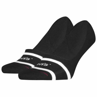 чорапи,мъжки,чорапи,дамски,чорапи,levi´s,®,footie,sport,stripe,short,socks,2,pairs,black,(black)