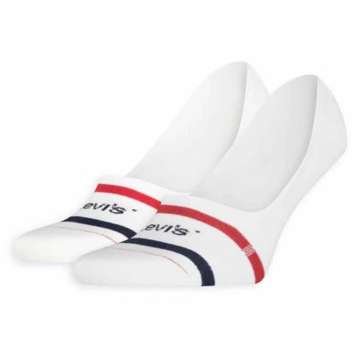 чорапи,мъжки,чорапи,дамски,чорапи,levi´s,®,footie,sport,stripe,short,socks,2,pairs,white,(iconic)