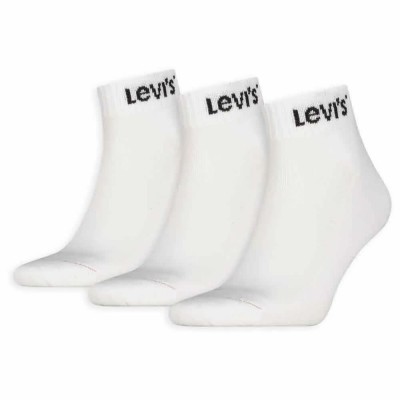 чорапи,мъжки,чорапи,дамски,чорапи,levi´s,®,mid,cut,orange,tab,short,socks,3,pairs,white,(white)
