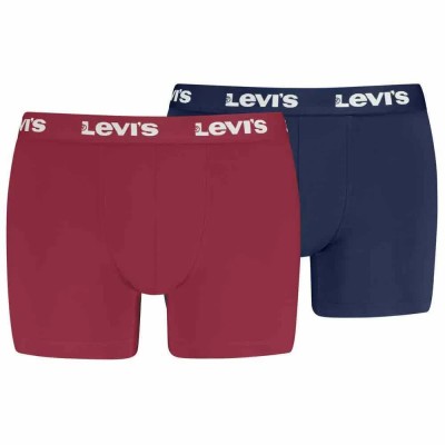 боксерки,мъжко,бельо,levi´s,®,repeat,logo,brief,boxers,2,units,multicolor,(red,blue)
