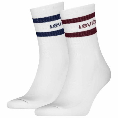 чорапи,мъжки,чорапи,дамски,чорапи,levi´s,®,sport,stripe,short,socks,2,pairs,white,(white,red,blue)