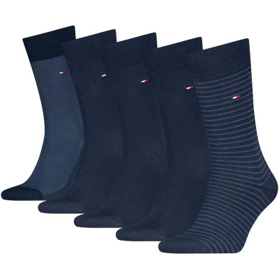 чорапи,мъжки,чорапи,дамски,чорапи,tommy,hilfiger,701241156,socks,5,pairs,blue,(navy)