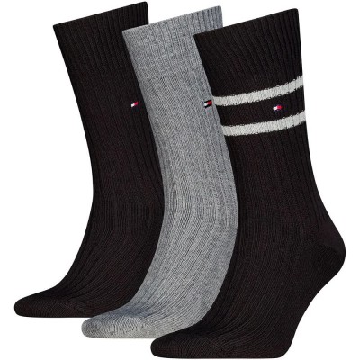 чорапи,мъжки,чорапи,дамски,чорапи,tommy,hilfiger,701241160,socks,3,pairs,multicolor,(black)