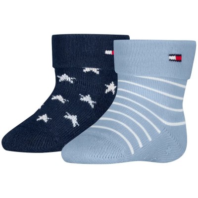 чорапи,мъжки,чорапи,дамски,чорапи,tommy,hilfiger,701241845,socks,2,pairs,blue,(light,blue)