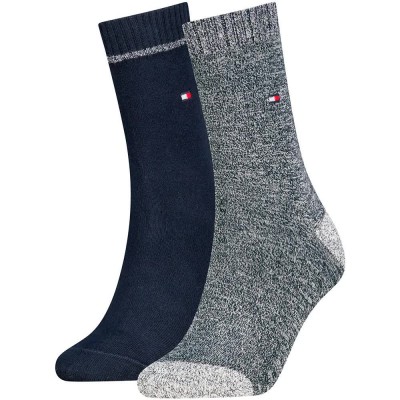 чорапи,мъжки,чорапи,дамски,чорапи,tommy,hilfiger,701242178,socks,2,pairs,multicolor,(navy)