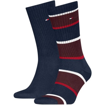 чорапи,мъжки,чорапи,дамски,чорапи,tommy,hilfiger,701242191,crew,socks,2,pairs,blue,(navy)