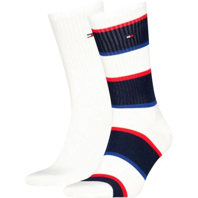 чорапи,мъжки,чорапи,дамски,чорапи,tommy,hilfiger,701242191,crew,socks,2,pairs,white,(white)