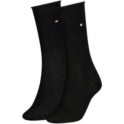 чорапи,мъжки,чорапи,дамски,чорапи,tommy,hilfiger,701243423,socks,2,pairs,black,(black)