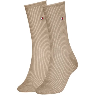 чорапи,мъжки,чорапи,дамски,чорапи,tommy,hilfiger,701243423,socks,2,pairs,beige,(sand)