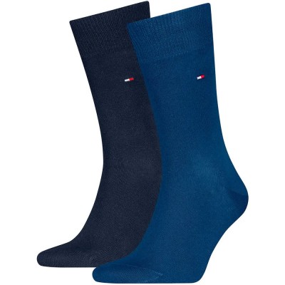 чорапи,мъжки,чорапи,дамски,чорапи,tommy,hilfiger,classic,socks,2,pairs,blue,(ocean,blue)