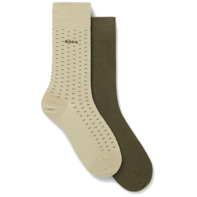 чорапи,мъжки,чорапи,дамски,чорапи,boss,50564502,long,socks,2,pairs,green,(medium,green)