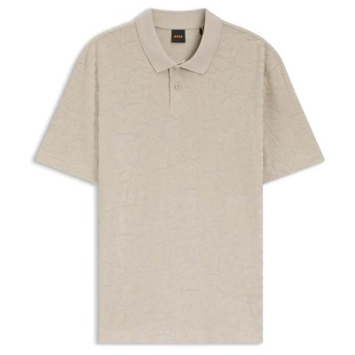 дамски,блузи,с,яка,мъжки,блузи,с,яка,boss,flower,10278318,orange,short,sleeve,polo,beige,grey,(open,grey)