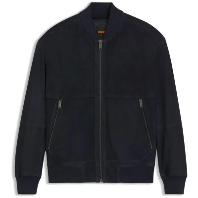яке,мъжки,якета,дамски,якета,и,палта,boss,jonorve,10248409,orange,leather,jacket,black,(dark,blue)