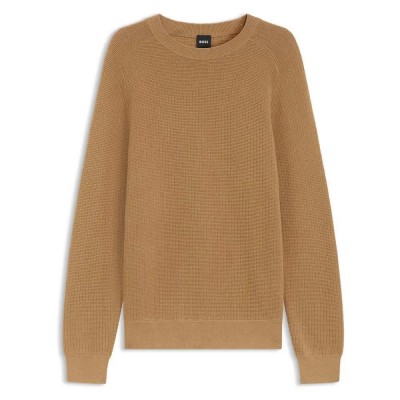 блуза,мъжки,пуловери,дамски,пуловери,boss,lacerbo,10280690,sweater,brown,(medium,beige)