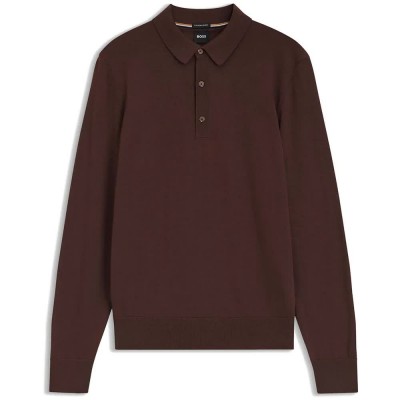 блуза,мъжки,пуловери,дамски,пуловери,boss,lancione,10280691,sweater,brown,(dark,brown)