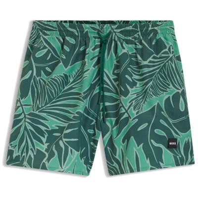 бански,гащета,мъжки,бански,костюми,boss,piranha,10257165,swimming,shorts,green,(open,green)