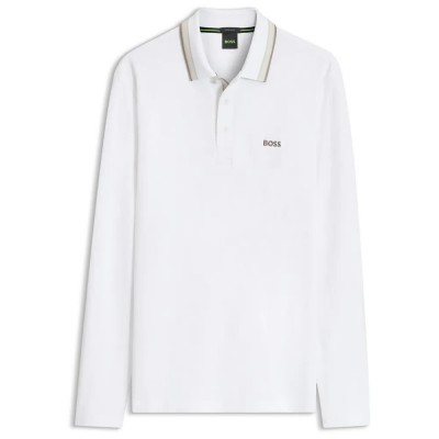 дамски,блузи,с,яка,мъжки,блузи,с,яка,boss,plisy,10266738,green,long,sleeve,polo,white,(open,white)