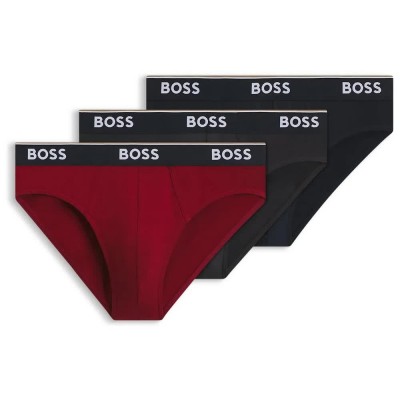 слипове,мъжко,бельо,boss,power,brief,10276620,slips,3,units,red,black,(open,red)
