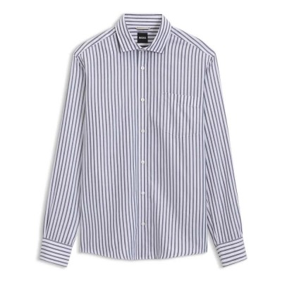 риза,с,дълъг,ръкав,дамски,ризи,мъжки,ризи,boss,rob,10281120,long,sleeve,shirt,white,(dark,blue)