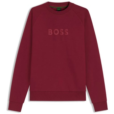 блуза,мъжки,пуловери,boss,salbo,10280596,green,sweatshirt,red,(dark,pink)