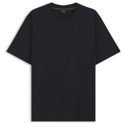 тениска,мъжки,тениски,дамски,тениски,boss,structure,10262150,green,short,sleeve,t,shirt,blue,(dark,blue)