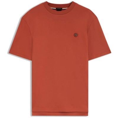 тениска,мъжки,тениски,дамски,тениски,boss,taut,10263030,short,sleeve,t,shirt,red,(dark,red)