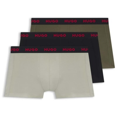 боксерки,мъжко,бельо,hugo,50532611,trunk,red,boxers,3,units,multicolor,(open,green)