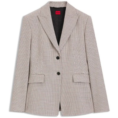 сако,дамски,сака,hugo,asmalla,10280556,red,blazer,beige,(open,miscellaneous)