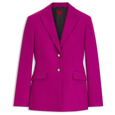 сако,дамски,сака,hugo,asmalla,10280885,red,blazer,pink,(dark,pink)
