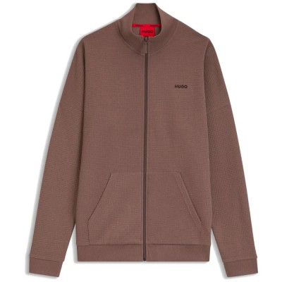блуза,мъжки,пуловери,hugo,austin,10267482,red,full,zip,sweatshirt,brown,(rust,copper)
