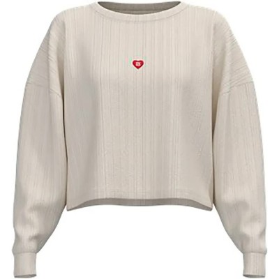 блуза,дамски,блузи,hugo,cozy,10282520,red,sweatshirt,white,(natural)