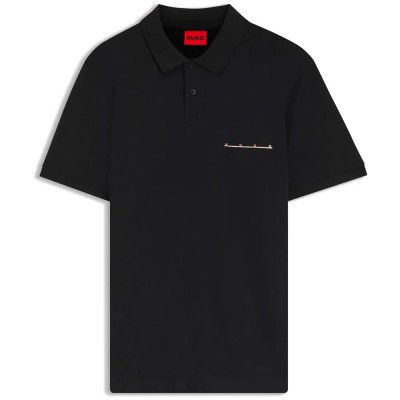 дамски,блузи,с,яка,мъжки,блузи,с,яка,hugo,datri,10274863,red,short,sleeve,polo,black,(black)