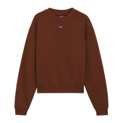 блуза,дамски,блузи,hugo,delessa,1,10249110,blue,sweatshirt,brown,(brown,overflow)