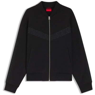 яке,мъжки,анцузи,hugo,dromzi,10278263,red,tracksuit,jacket,black,(black)