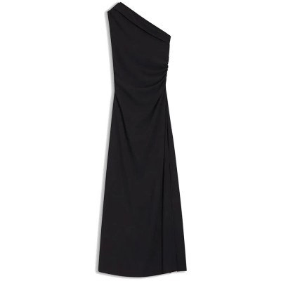 рокля,дамски,поли,и,рокли,hugo,kandale,1,10279285,red,sleeveless,long,dress,black,(black)