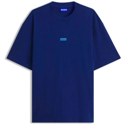 тениска,мъжки,тениски,дамски,тениски,hugo,nalono,10250555,blue,short,sleeve,t,shirt,blue,(navy)