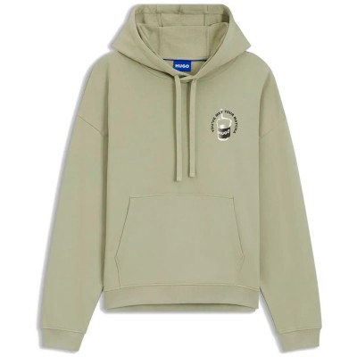 суичър,мъжки,пуловери,hugo,necdysis,10273008,blue,hoodie,beige,green,(beige,overflow)