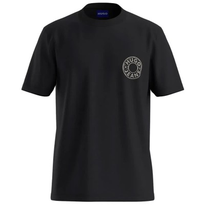 тениска,мъжки,тениски,дамски,тениски,hugo,nemodo,10283344,blue,short,sleeve,t,shirt,black,(black)