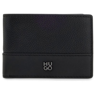 портфейли,и,портмонета,hugo,quantic,6cc,10274121,red,wallet,black,(black)