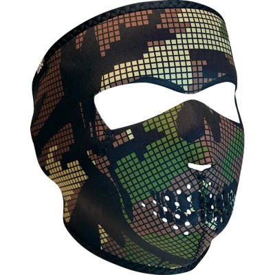 други,аксесоари,zan,headgear,neoprene,digi,woodland,camo,skull,face,mask,multicolor,(black,brown,green)
