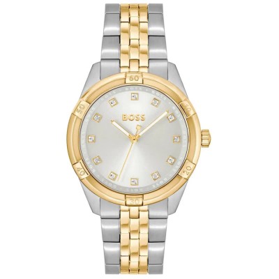 часовник,часовници,boss,1502700,36mm,quartz,analogic,woman,watch,golden,(multicolor,grey,mineral)