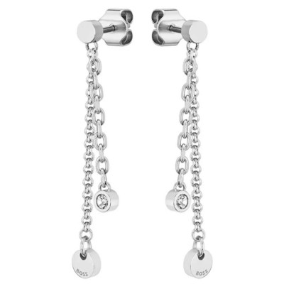 бижутерия,boss,1580332,earrings,silver,(silver)