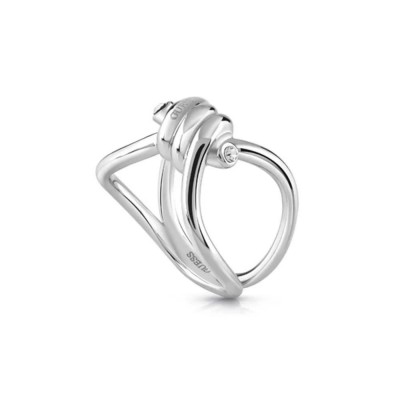 бижутерия,guess,ubr29003,54,ring,silver,(silver)