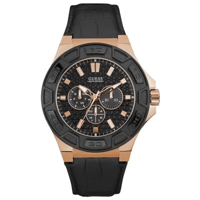 часовник,часовници,guess,w0674g6,45mm,10atm,quartz,analogic,watch,brown,(black,black,mineral)